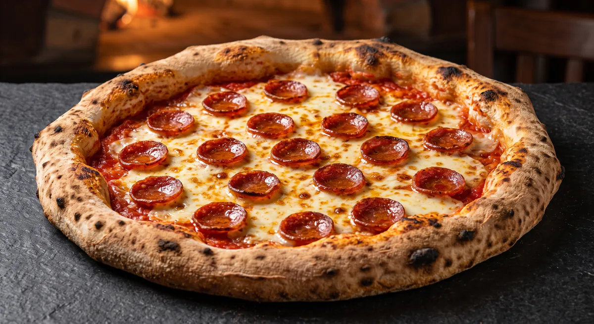 PEPPERONI DOPPIO FORMAGGIO at Basilico